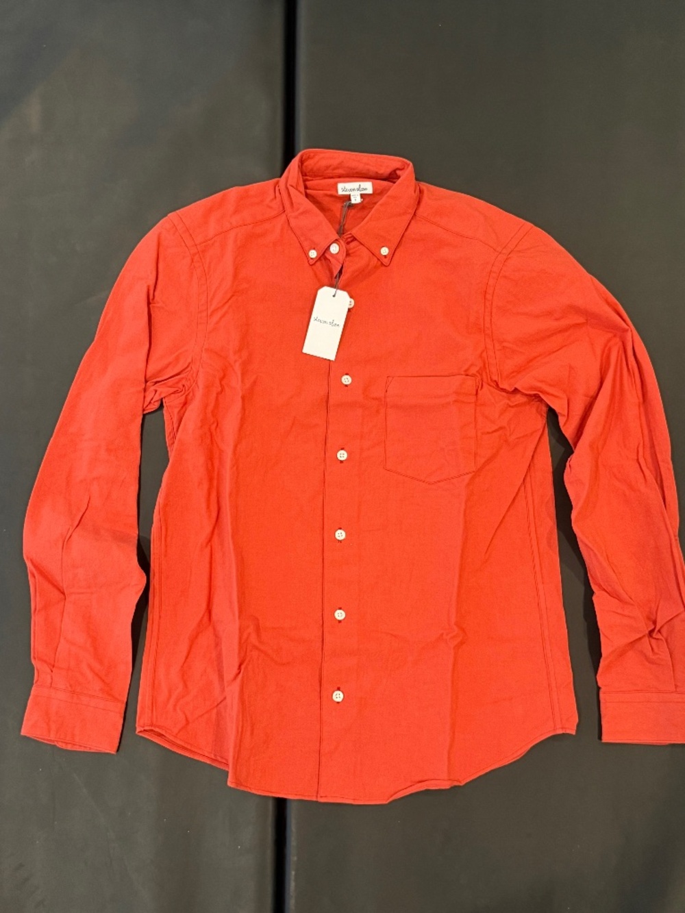 Steven Alan Men's Single Needle Shirt Size Small. NEW WITH TAG. MSRP $225